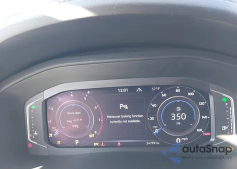 2023 Volkswagen Atlas Cross Sport 3.6L V6 Se W/Technology из США, поврежденный, VIN 1V2HE2CA4PC209916